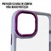 Capa iPhone 12 Pro Max - Clear Case Azul Turquesa